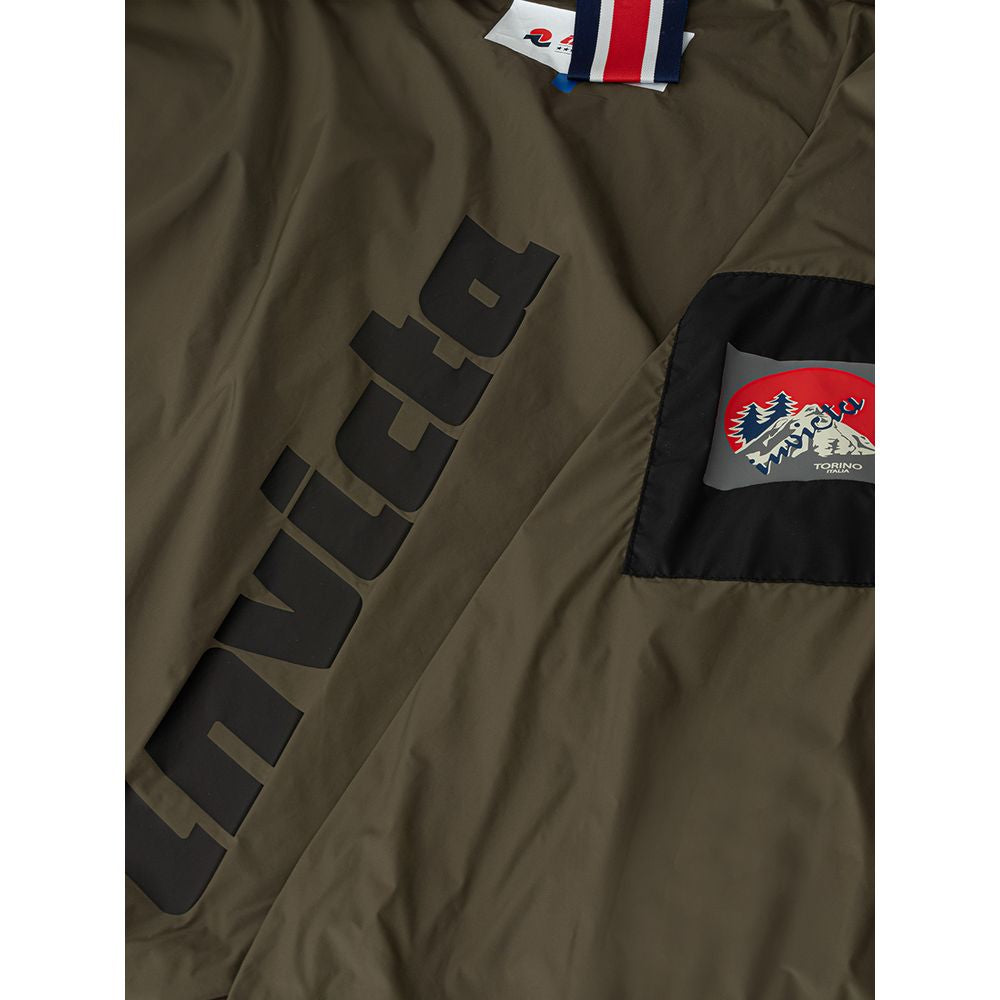 Invicta Men's Black Polyamide Jacket with Hood