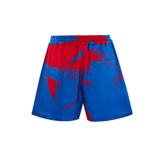 Shorts by Bottega Veneta for men in viscose multicolor showcases a contemporary silhouette, offering a contemporary and short with a sophisticated for a refined look.