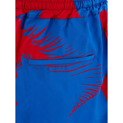 Shorts by Bottega Veneta for men in viscose multicolor features a architectural silhouette, showcasing a architectural and short defined by a sophisticated for a premium, elevated aesthetic.