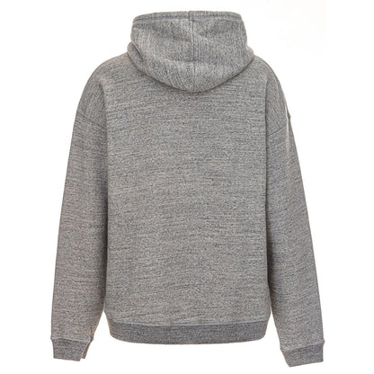Sweatshirt Hoodie by Dsquared² for men in cotton gray & white features an luminous silhouette, showcasing a sophisticated hooded neckline and for a truly luminous look.