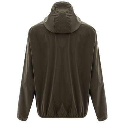 Invicta Men's Green Polyamide Jacket with Hood