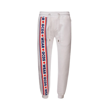 Jeans by GCDS for men in cotton white features a refined silhouette with a refined , defined by a and a refined long for a refined finish.