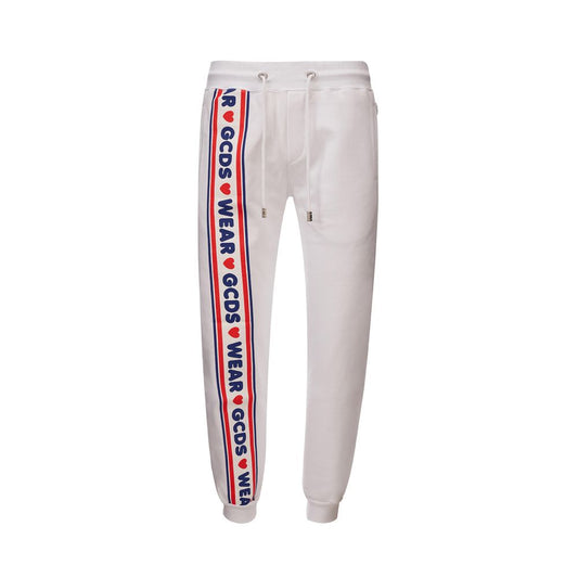 Jeans by GCDS for men in cotton white features a refined silhouette with a refined , defined by a and a refined long for a refined finish.