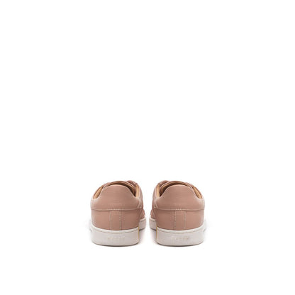 Sneakers by Bally for women in leather & cotton pink presents a sumptuous silhouette, artfully capturing the essence of the Women's Casual Leather & Cotton Sneakers with its sumptuous casual style design.