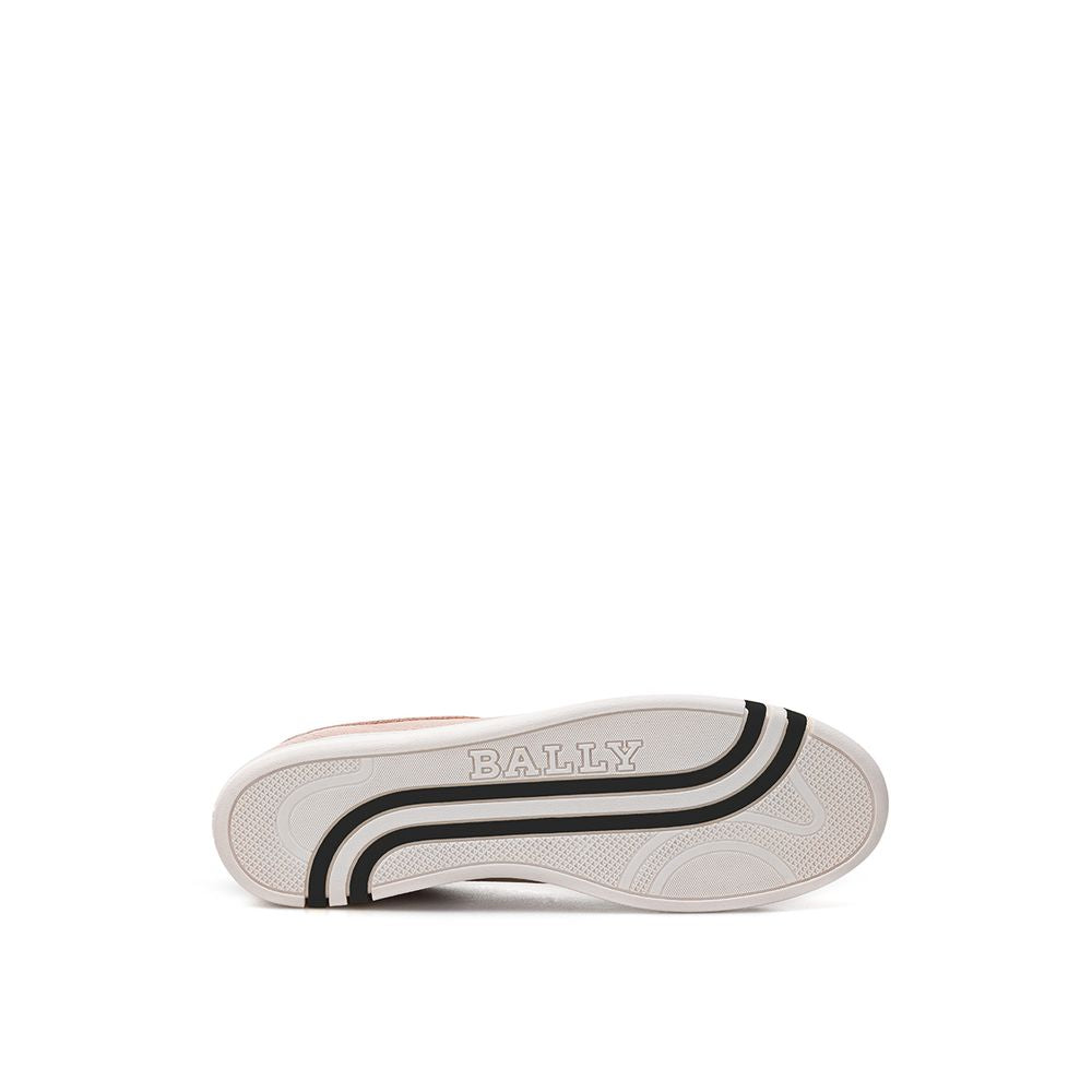 Sneakers by Bally for women in leather pink presents a on trend silhouette from the Women's Fashion Leather Sneakers collection, showcasing a on trend fashion style for an elevated aesthetic.