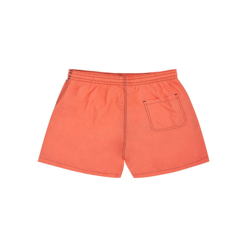 Swim Briefs by Malo for men in polyester & mesh orange features a sleek silhouette from the Men's Polyester & Mesh Swim Briefs collection, showcasing a sleek cut designed for a sleek fit.