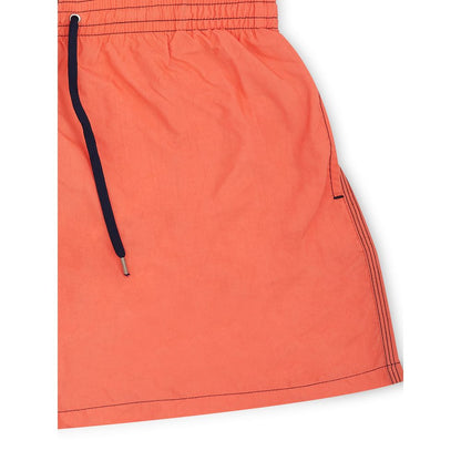 Swim Briefs by Malo for men in polyester & mesh orange features a riviera-ready silhouette, showcasing the riviera-ready design of the Men's Polyester & Mesh Swim Briefs for a sophisticated look.