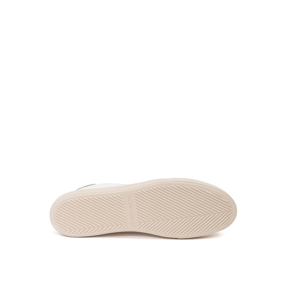 Sneakers by P448 for women in leather white features a chic design, perfectly showcasing the chic casual style of this Women's Casual Leather Sneakers.