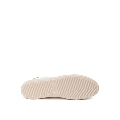Sneakers by P448 for women in leather white features a chic design, perfectly showcasing the chic casual style of this Women's Casual Leather Sneakers.