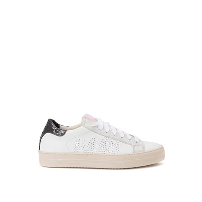 Sneakers by P448 for women in leather white features an versatile design from the Women's Fashion Leather Sneakers collection, highlighting a versatile fashion style for a premium, high-fashion look.