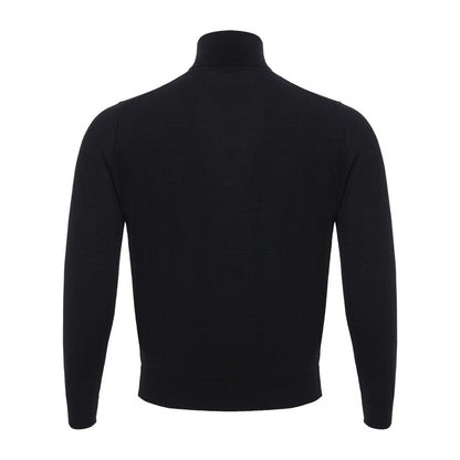 This Sweater by Colombo for men in cashmere black presents a understated silhouette, featuring a sophisticated and for a understated finish.