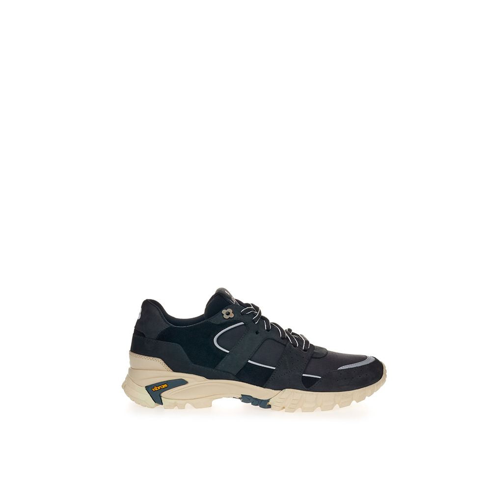 Sneakers by Lardini for men in suede leather & rubber beige & black features an timeless silhouette from the Men's Casual Suede Leather & Rubber Sneakers collection, showcasing a signature casual style with an timeless finish.