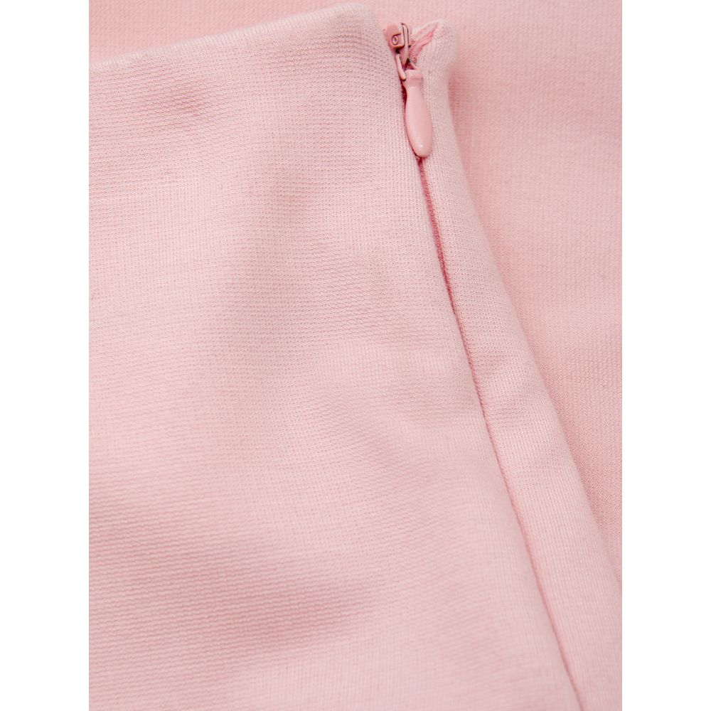 Trousers by Lardini for women in viscose pink features an on trend silhouette, showcasing a sophisticated with a long and for an on trend finish.