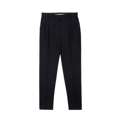 Jeans by Dolce & Gabbana for men in polyester black features a polished silhouette with a polished , reaching a polished long and finished with a polished .