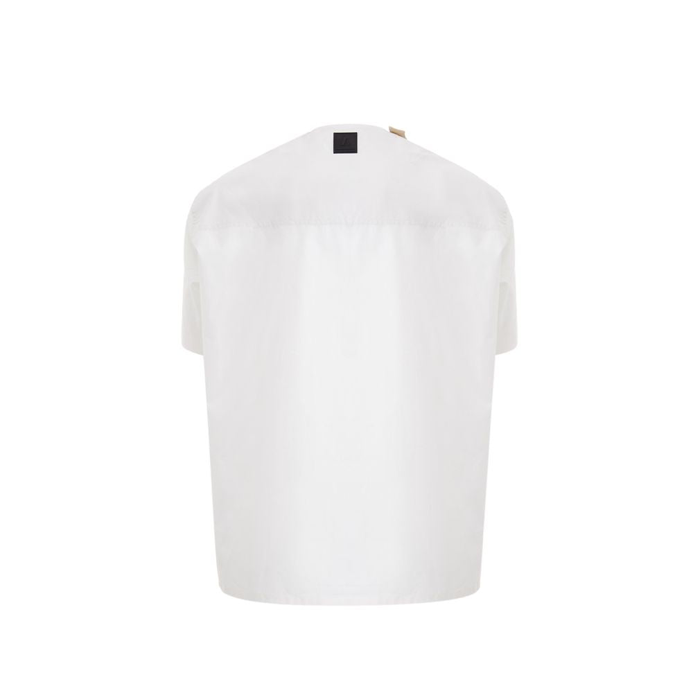 Sweater by Emporio Armani for men in cotton brown & white showcases a downtown chic silhouette, artfully finished with a downtown chic and for a sophisticated, high-end look.