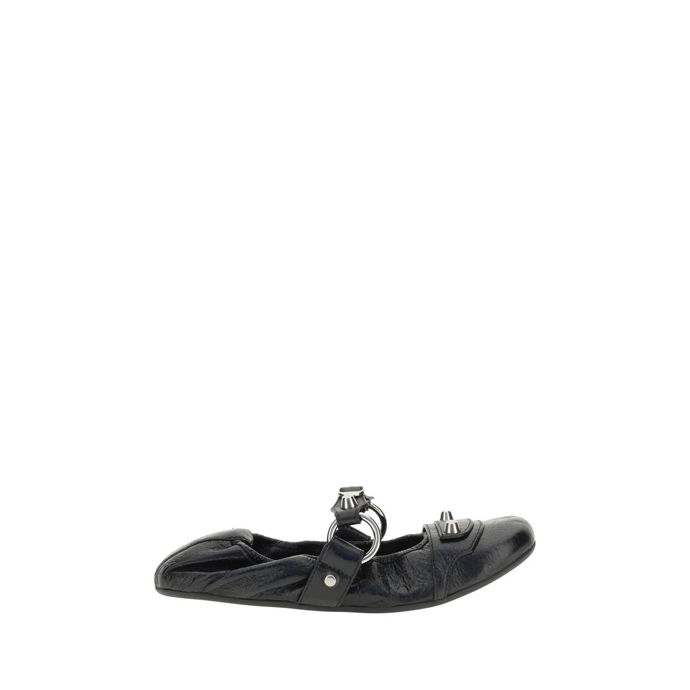 Pumps Heels by Balenciaga for women in lambskin leather black & silver features an captivating silhouette, showcasing the elegant City Women's Lambskin Leather Pumps Heels design with a and a sophisticated .