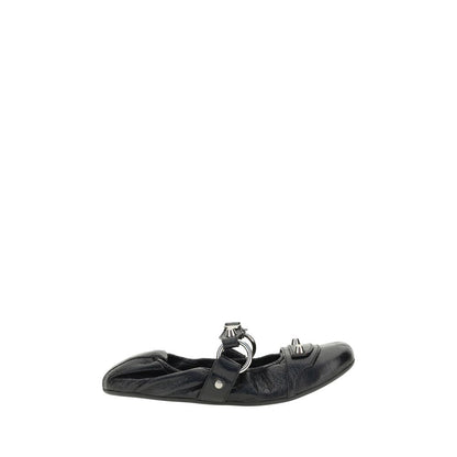 Pumps Heels by Balenciaga for women in lambskin leather black & silver features an captivating silhouette, showcasing the elegant City Women's Lambskin Leather Pumps Heels design with a and a sophisticated .