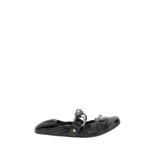 Pumps Heels by Balenciaga for women in lambskin leather black & silver features an captivating silhouette, showcasing the elegant City Women's Lambskin Leather Pumps Heels design with a and a sophisticated .