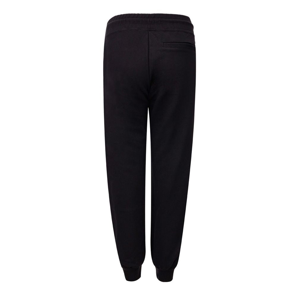 Jogger Sweatpants by GCDS for women in cotton black & white features a contemporary silhouette with , a contemporary , long hem, and for a premium, high-performance aesthetic.