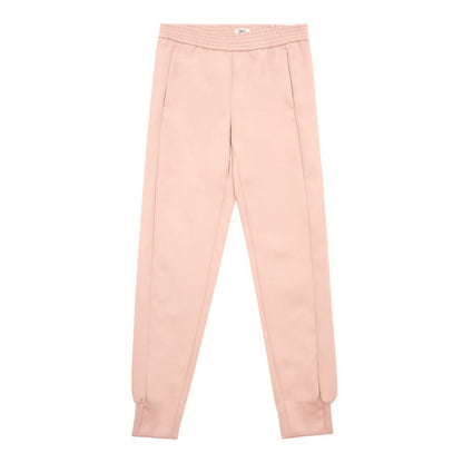 Trousers by Lardini for women in polyester pink presents a perennial silhouette, meticulously tailored with a cut, long finish, and an elegant .