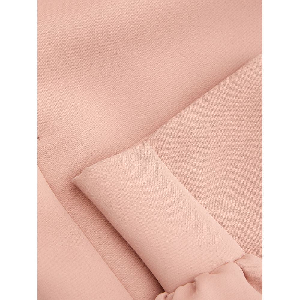 Trousers by Lardini for women in polyester pink features a artisanal silhouette, showcasing a sophisticated with a long and for a artisanal finish.