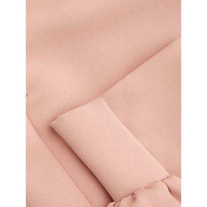 Trousers by Lardini for women in polyester pink features a artisanal silhouette, showcasing a sophisticated with a long and for a artisanal finish.
