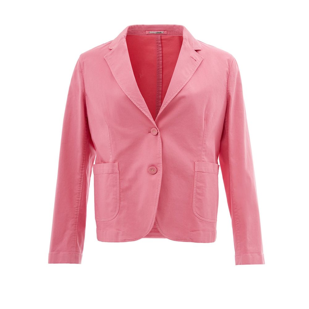 Vest by Lardini for women in cotton pink features a enviable silhouette, elegantly detailed with a enviable and functional for a enviable finish.