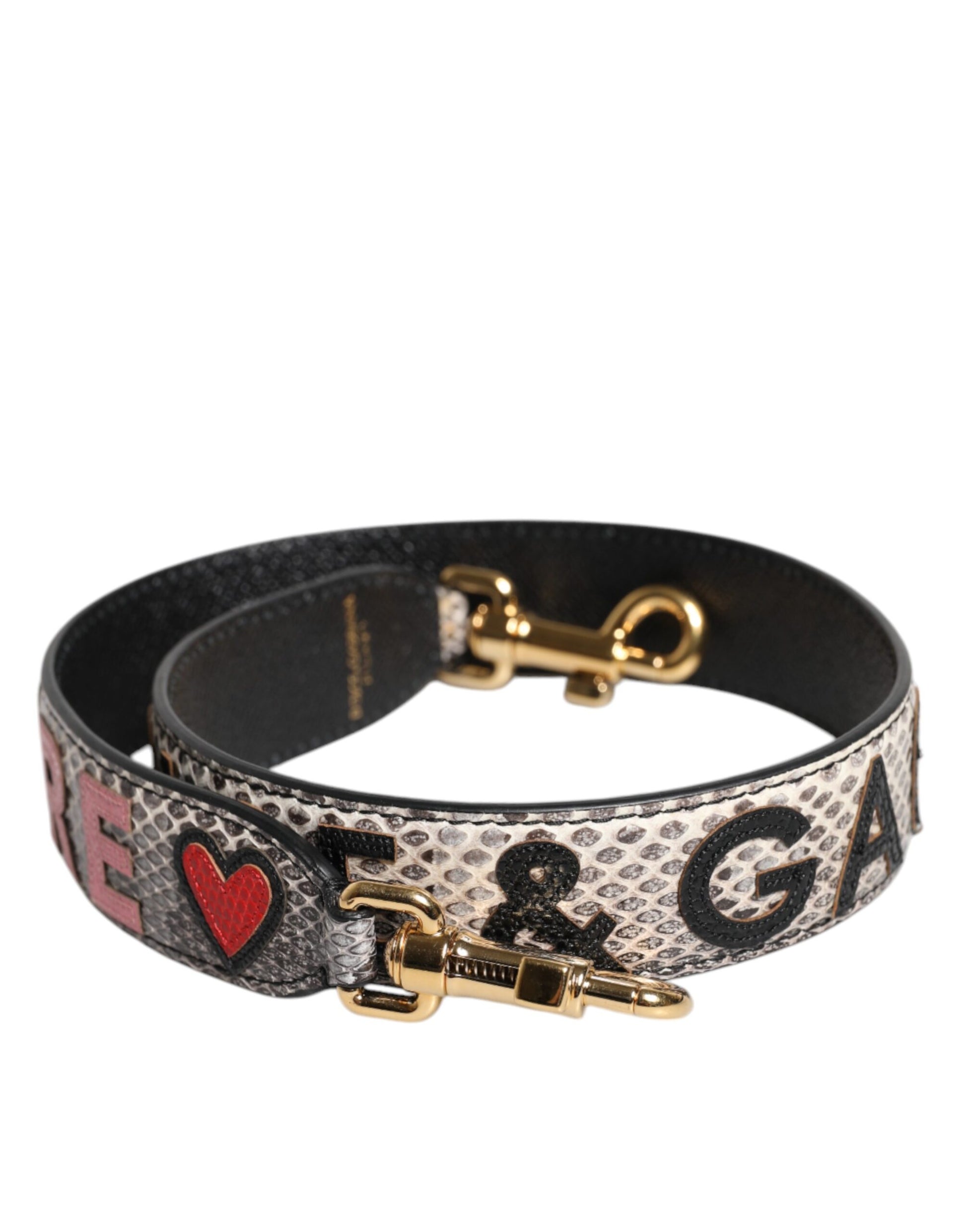 Shoulder Strap by Dolce & Gabbana for women in ayers calf leather multicolor showcases a enviable design, perfect for elevating any ensemble as part of the Ayers Calf Leather Shoulder Strap collection.