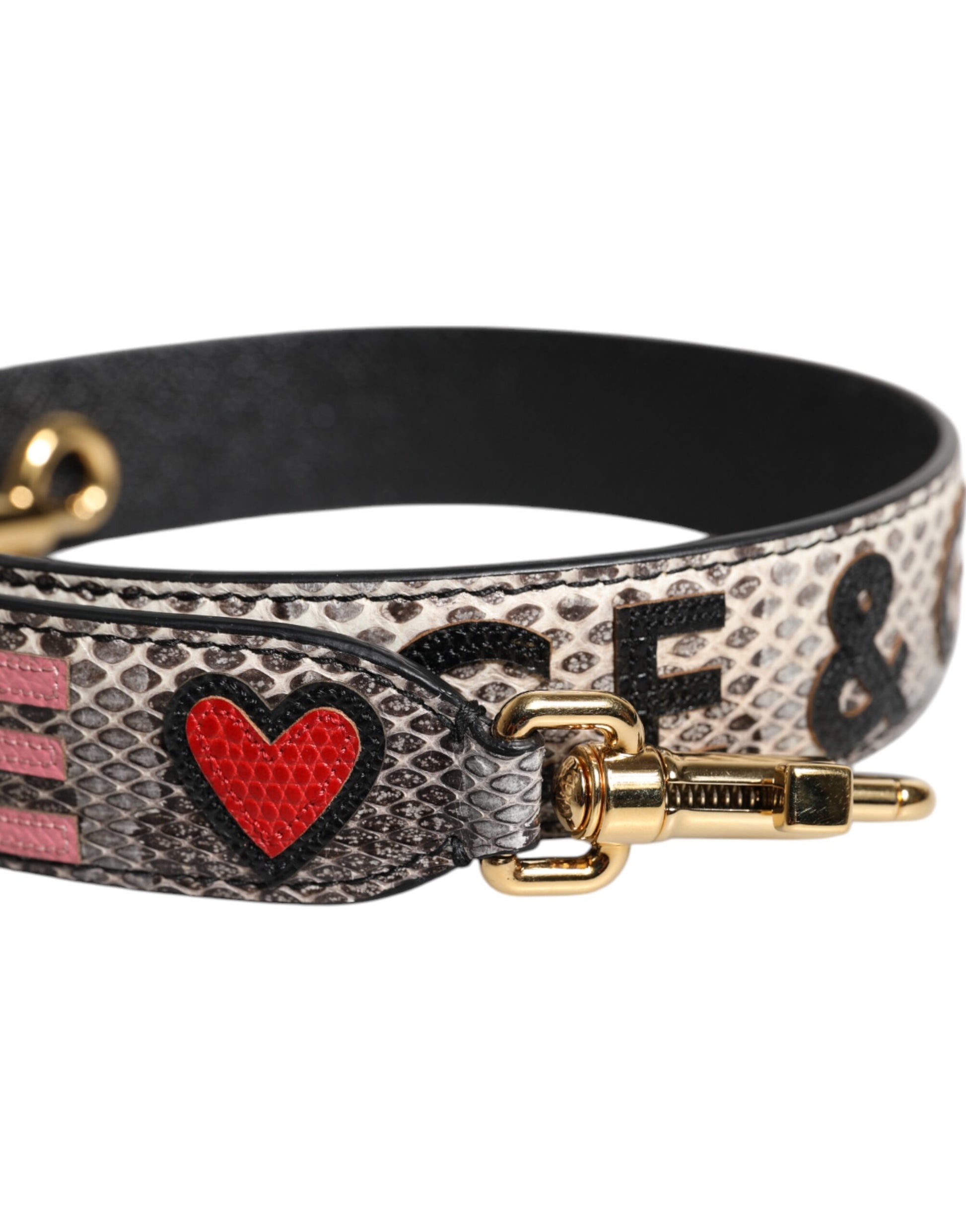 Shoulder Strap from Dolce & Gabbana for women in ayers calf leather multicolor features an on trend design from the Ayers Calf Leather Shoulder Strap collection, highlighting a premium look.