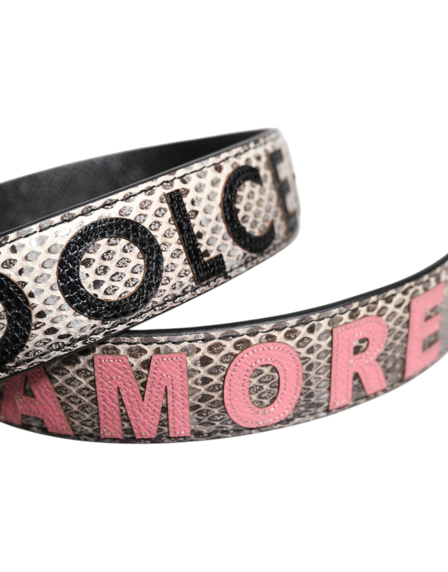 Shoulder Strap by Dolce & Gabbana for women in ayers calf leather multicolor features an stylish design, beautifully completing the signature look of the Ayers Calf Leather Shoulder Strap.