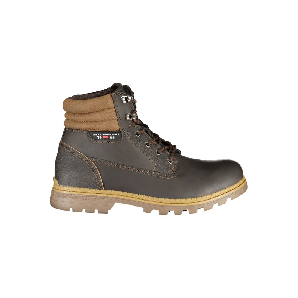 Lace-Up Ankle Boots by Carrera for men in polyester & polyethylene brown features an high-performance design from the Men's Polyester & Polyethylene Lace-Up Ankle Boots collection, highlighting a high-performance and for a refined look.