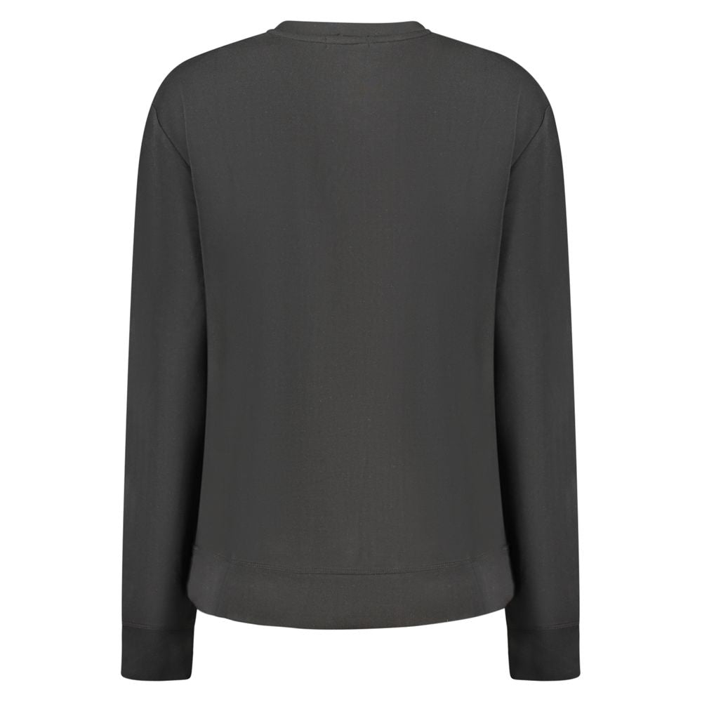 Sweatshirt by North Sails for women in stretch modal polyester black & print features an magnificent silhouette, showcasing a sophisticated and detail for a truly magnificent finish.