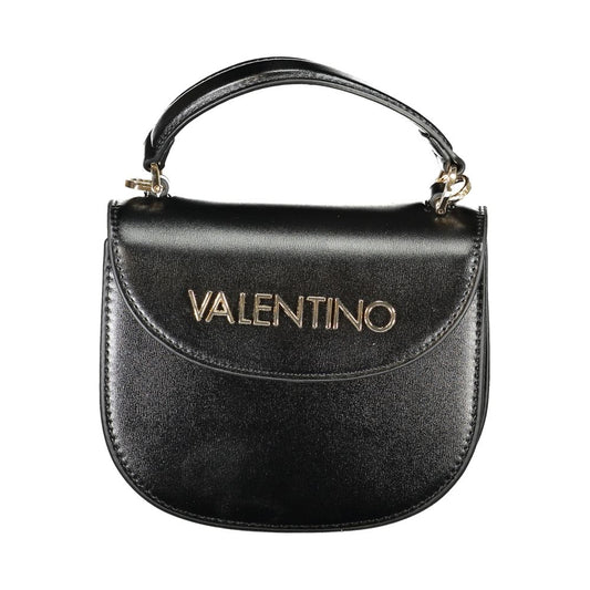 Handbag by Mario Valentino for women in polyethylene black features a exquisite silhouette, showcasing a secure snap and exquisite internal-pockets & cardholder with versatile shoulder-strap, adjustable-strap & handle for a exquisite finish.