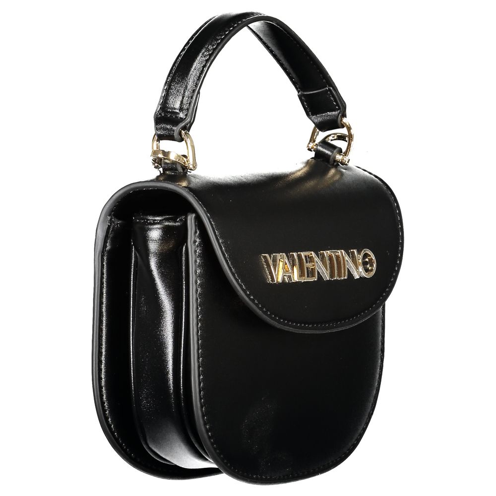 Handbag by Mario Valentino for women in polyethylene black features a exquisite silhouette, showcasing a secure snap and exquisite internal-pockets & cardholder with versatile shoulder-strap, adjustable-strap & handle for a exquisite finish.