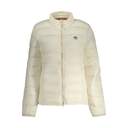 Jacket by North Sails for women in polyamide white presents a impeccable silhouette, showcasing distinct pockets and a impeccable for a sophisticated finish.