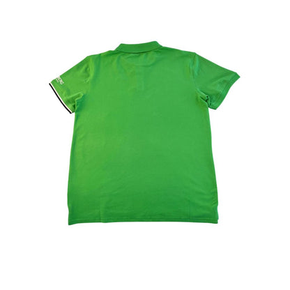 Iceberg Men's Stretch Cotton Polo Shirt - Bicolour Green