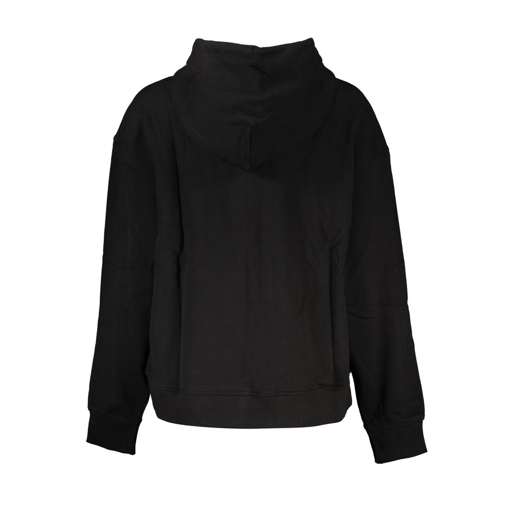 Hooded Sweatshirt Hoodie by Tommy Hilfiger for women in cotton black features a edgy silhouette, detailed with a edgy and for a refined finish.