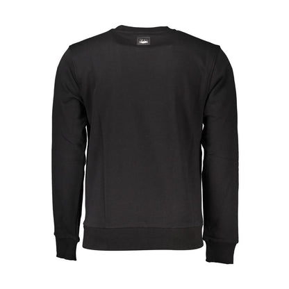 This Sweatshirt Sweater by Cavalli Class for men in cotton polyester black presents a understated silhouette, featuring a sophisticated and for a understated finish.