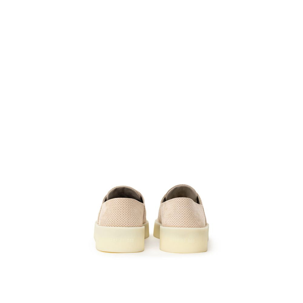Sneakers by Fear Of God for men in suede leather & rubber beige features an versatile design from the Men's Low Top Suede Leather & Rubber Sneakers collection, highlighting a versatile low-top style for a premium, high-fashion look.