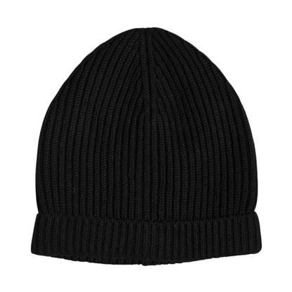 Dolce & Gabbana Cashmere Beanie Hat - Black