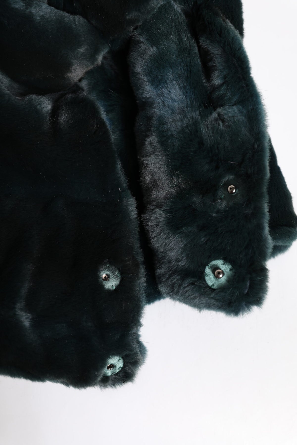 Dolce & Gabbana Weasel Fur Beanie Hat - Black