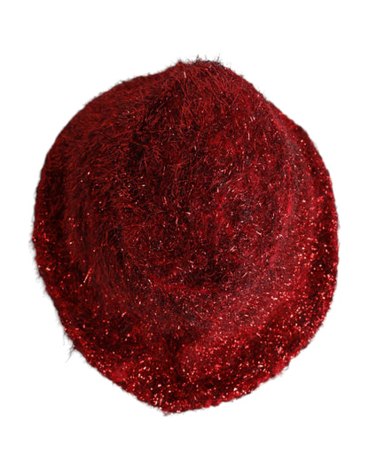 Dolce & Gabbana Nylon Polyester & Viscose Bucket Hat - Red