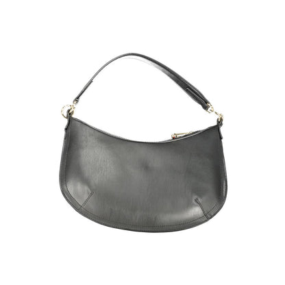 Handbag by Tommy Hilfiger for women in polyethylene black & signature features a ornamental silhouette, showcasing a secure zipper, ample internal-pockets, and ornamental shoulder-strap, adjustable-strap & handle for a sophisticated look.