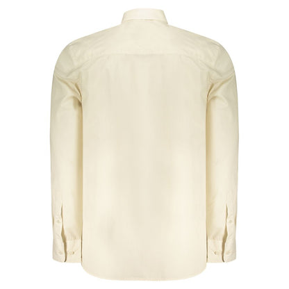 Shirt by North Sails for men in cotton beige showcases a sublime silhouette, artfully detailed with a sublime and for a sophisticated, sublime finish.