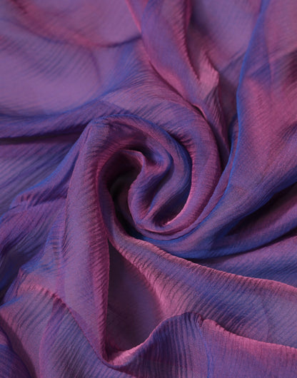 Dolce & Gabbana Purple Silk Rectangle Wrap Shawl Scarf