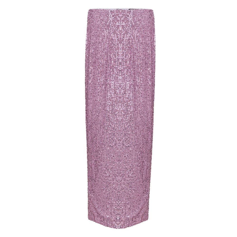 Skirt by Tom Ford for women in polyester sequins pink & purple features a captivating silhouette, showcasing the captivating Women's Pencil Polyester Sequins Skirt design with a sophisticated for a captivating look.