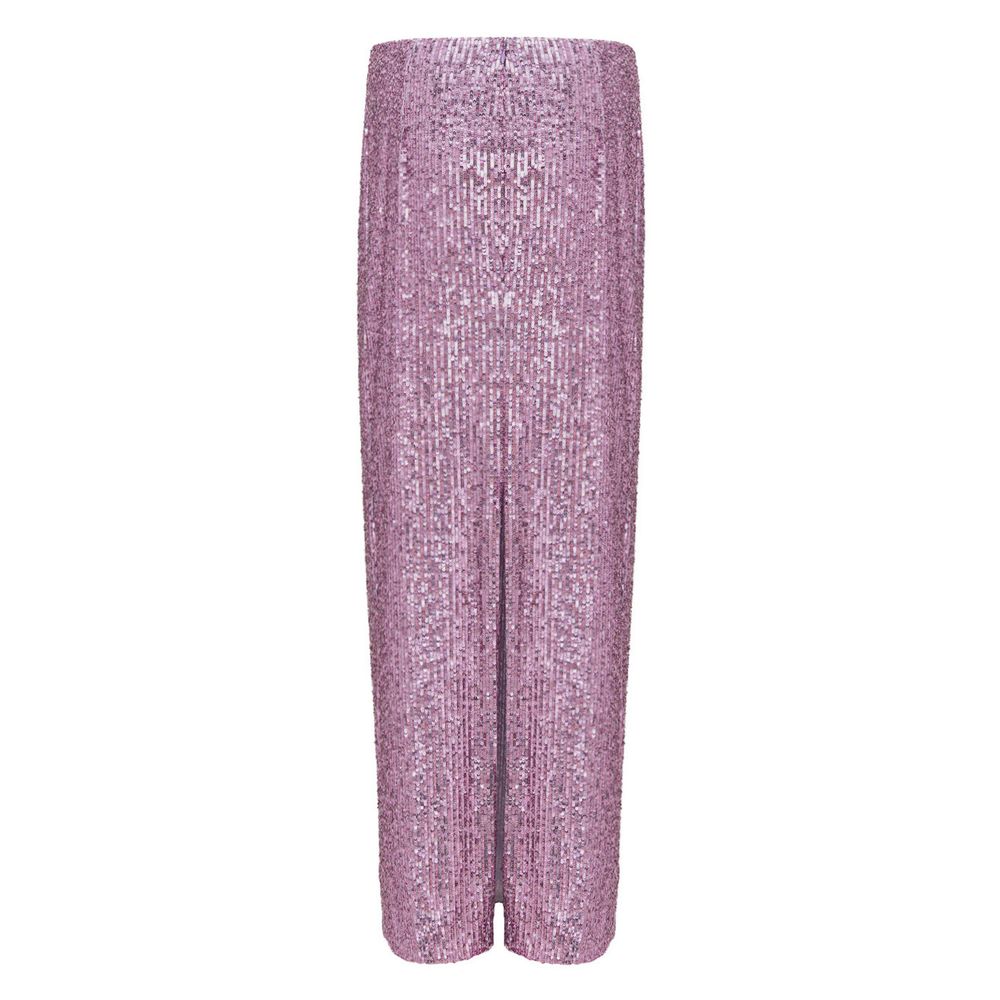 Skirt by Tom Ford for women in polyester sequins pink & purple showcases a sultry silhouette, elegantly defined by its and the sophisticated sultry design of the Women's Pencil Polyester Sequins Skirt.