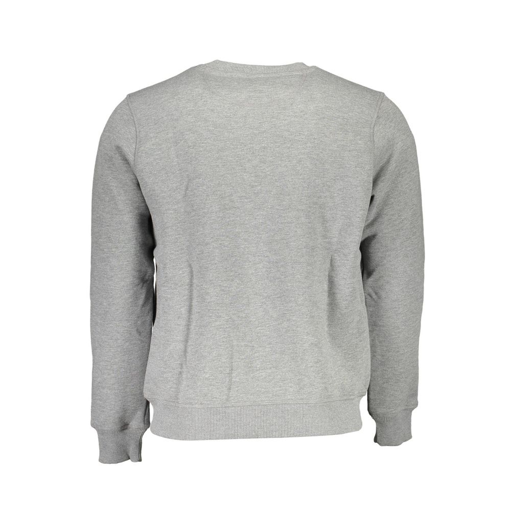 Sweatshirt Sweater by North Sails for men in cotton polyester gray showcases an masterful silhouette, artfully detailed with a masterful and for a sophisticated, premium finish.