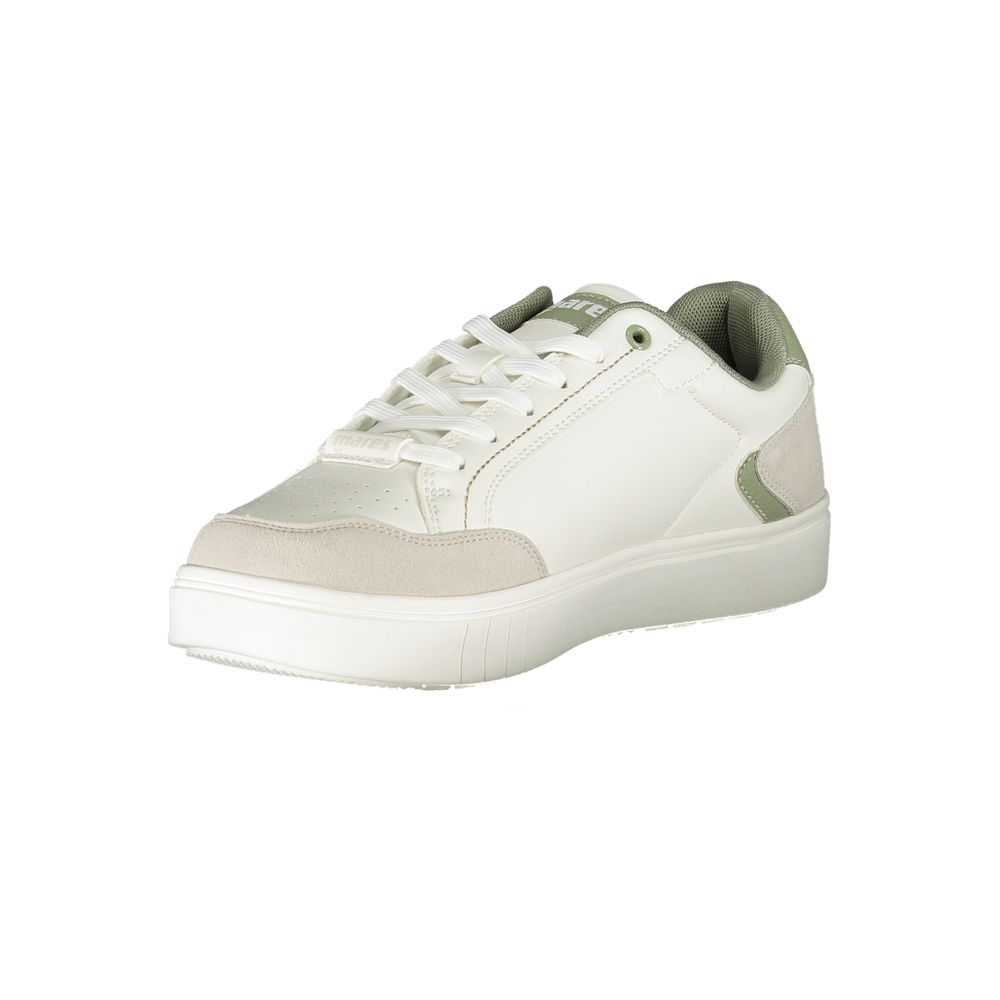 Sneakers by Mares for men in polyester white features an opulent silhouette from the Men's Athletic Polyester Sneakers collection, showcasing a signature athletic style with an opulent finish.