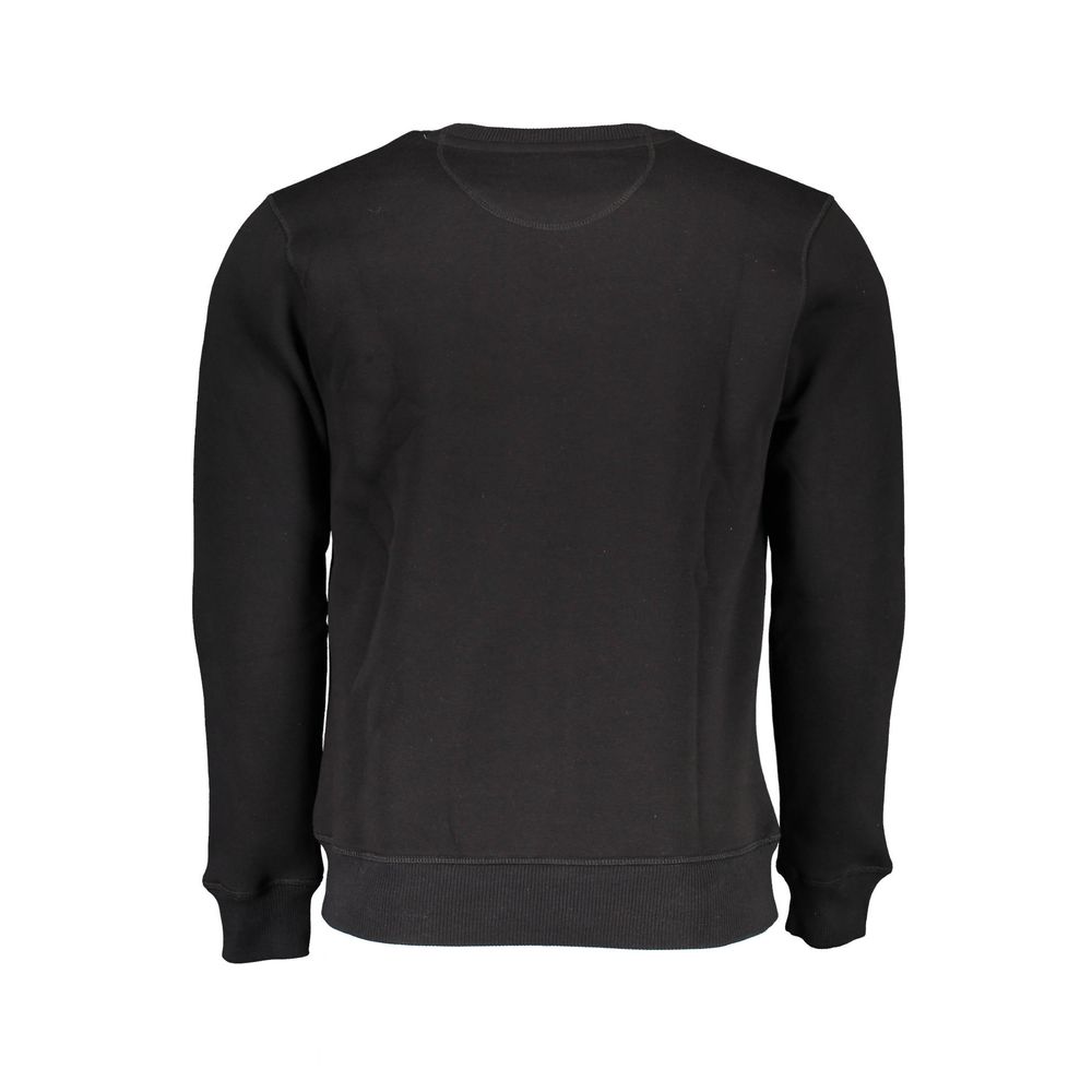 This Sweatshirt Sweater by North Sails for men in cotton polyester black presents a understated silhouette, featuring a sophisticated and for a understated finish.
